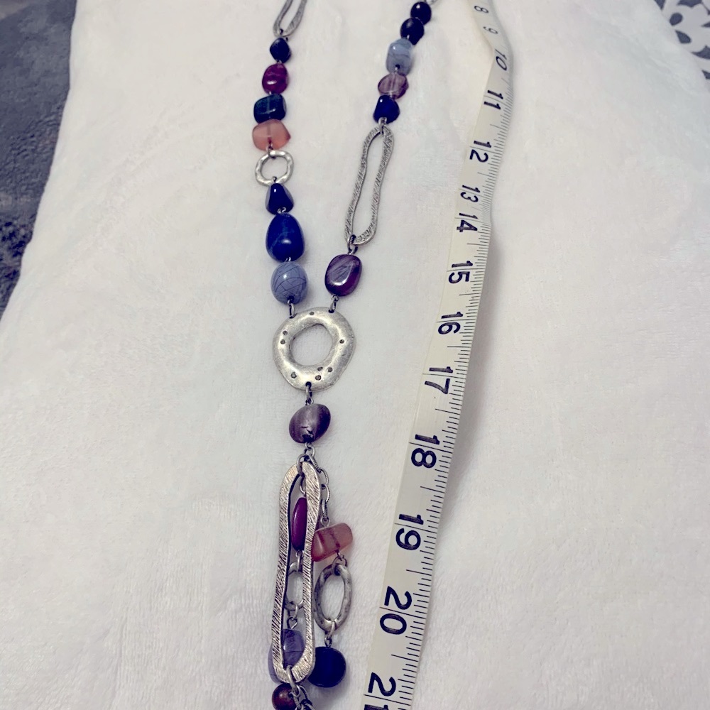 Cold water creek necklace. Beads and metal - Picture 8 of 8